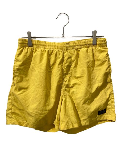 stussy（ステューシー）stussy (ステューシー) ハーフパンツ イエロー サイズ:30の古着・服飾アイテム