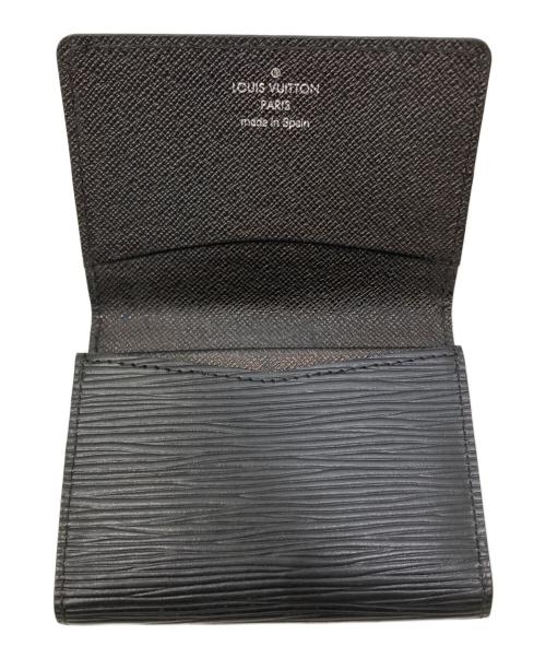 LOUIS VUITTON（ルイ ヴィトン）LOUIS VUITTON (ルイ ヴィトン) エピ/カードケース ブラックの古着・服飾アイテム