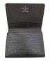 中古・古着 LOUIS VUITTON (ルイ ヴィトン) エピ/カードケース ブラック：12000円