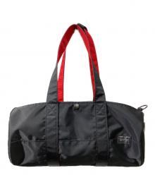 PORTER×IL SUFFIT（ポーター）の古着「エルファイン ミニドラム2WAYバッグ」｜ブラック