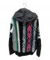 sacai (サカイ) ジャガードニットドッキングジャケット ブラック サイズ:3：30000円
