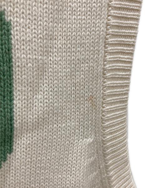 Christian Dior Sports（クリスチャン ディオールスポーツ）Christian Dior Sports (クリスチャン ディオールスポーツ) ノースリーブニット アイボリー サイズ:Mの古着・服飾アイテム