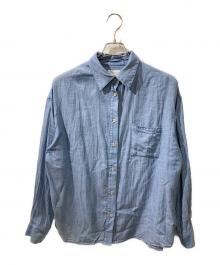 IENA（イエナ）の古着「シアーデニムシャツ」｜サックスブルー