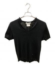 GIVENCHY（ジバンシィ）の古着「半袖カットソー」｜ブラック