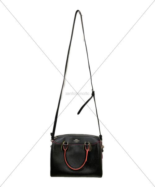 COACH（コーチ）COACH (コーチ) 2WAYショルダーバッグ ブラックの古着・服飾アイテム