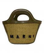 MARNIマルニ）の古着「マイクロ トロピカリア 2wayショルダーバッグ」｜カーキ