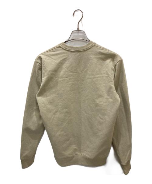 Patagonia（パタゴニア）Patagonia (パタゴニア) P-6 LABEL UPRISAL CREW SWEATSHIRT ベージュ サイズ:Sの古着・服飾アイテム
