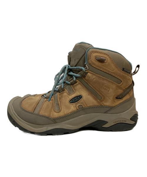 KEEN（キーン）KEEN (キーン) サーカディア ミッド ウォータートレッキングブーツプルーフ ブラウン サイズ:25cmの古着・服飾アイテム