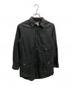 BLACK COMME des GARCONSブラックコムデギャルソン）の古着「ロングシャツ」｜ブラック