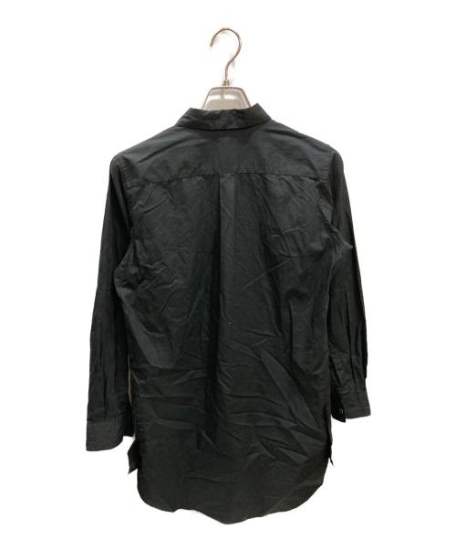 BLACK COMME des GARCONS（ブラックコムデギャルソン）BLACK COMME des GARCONS (ブラックコムデギャルソン) ロングシャツ ブラック サイズ:Sの古着・服飾アイテム
