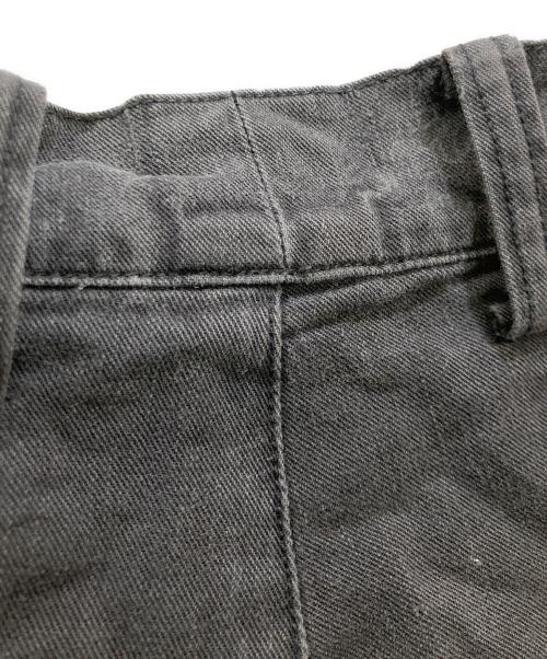 ISSEY MIYAKE MEN（イッセイミヤケメン）ISSEY MIYAKE MEN (イッセイミヤケメン) デニムパンツ ブラック サイズ:SMの古着・服飾アイテム