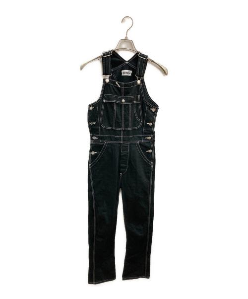 holiday（ホリデー）holiday (ホリデー) BIG DENIM OVER-ALL ブラック サイズ:Freeの古着・服飾アイテム
