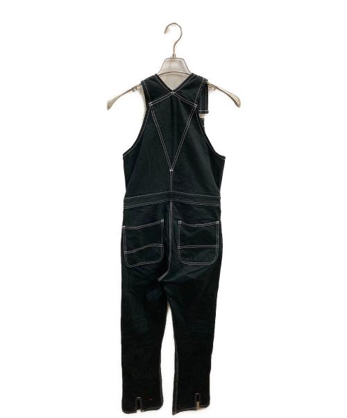 holiday（ホリデー）holiday (ホリデー) BIG DENIM OVER-ALL ブラック サイズ:Freeの古着・服飾アイテム