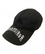 BALENCIAGAバレンシアガ）の古着「Tattoo Logo Cap」｜ブラック