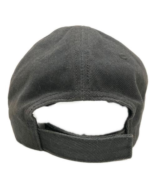 BALENCIAGA（バレンシアガ）BALENCIAGA (バレンシアガ) Tattoo Logo Cap ブラックの古着・服飾アイテム