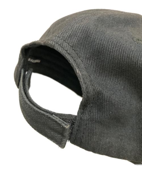 BALENCIAGA（バレンシアガ）BALENCIAGA (バレンシアガ) Tattoo Logo Cap ブラックの古着・服飾アイテム