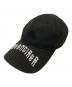 BALENCIAGA（バレンシアガ）の古着「Tattoo Logo Cap」｜ブラック