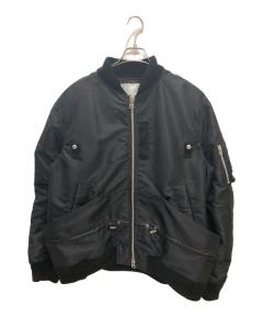中古・古着通販】sacai (サカイ) 22AW suiting mix blouson ma1