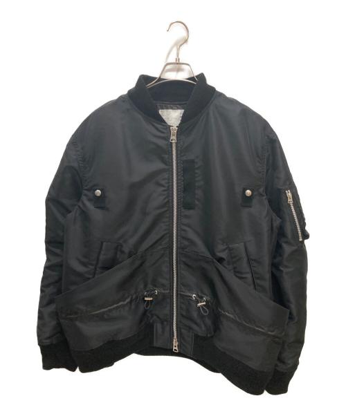 sacai（サカイ）sacai (サカイ) Nylon Twill Blouson ブラック サイズ:4の古着・服飾アイテム