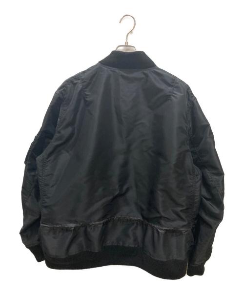 sacai（サカイ）sacai (サカイ) Nylon Twill Blouson ブラック サイズ:4の古着・服飾アイテム
