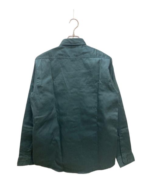 WASHINGTON DEE CEE（ワシントンディーシー）WASHINGTON DEE CEE (ワシントンディーシー) ヴィンテージワークシャツ グリーン サイズ:Lの古着・服飾アイテム