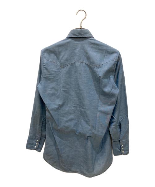 LEVI'S（リーバイス）LEVI'S (リーバイス) ヴィンテージシャンブレーウエスタンシャツ ブルー サイズ:Sの古着・服飾アイテム