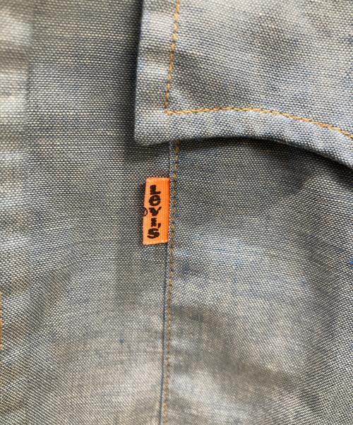 LEVI'S（リーバイス）LEVI'S (リーバイス) ヴィンテージシャンブレーウエスタンシャツ ブルー サイズ:Sの古着・服飾アイテム