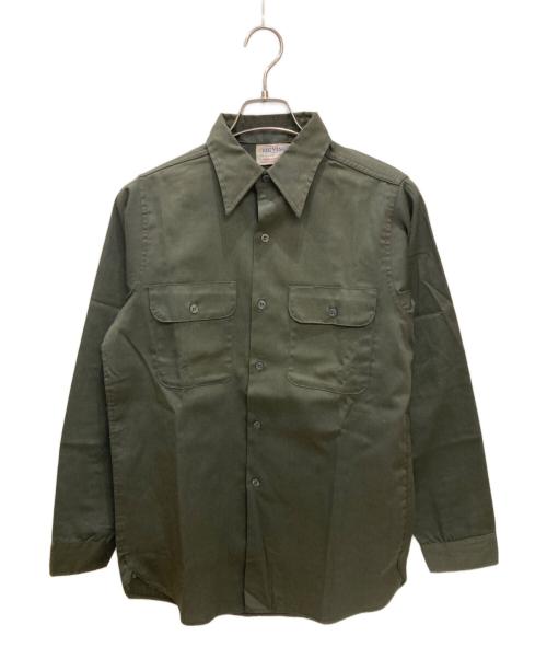 BIG YANK（ビッグヤンク）BIG YANK (ビッグヤンク) ヴィンテージワークシャツ オリーブ サイズ: S(14-14 1/2)の古着・服飾アイテム