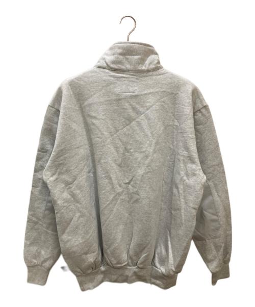 GAME WORKWEAR（ゲームワークウェア）GAME WORKWEAR (ゲームワークウェア) ハーフジップスウェット グレー サイズ:Lの古着・服飾アイテム