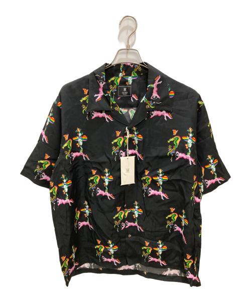 TUITACI（ツイタチ）TUITACI (ツイタチ) アロハシャツ ブラック サイズ:3の古着・服飾アイテム