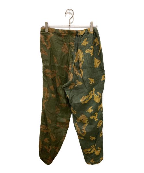 旧ソビエト軍（キュウソビエト軍）旧ソビエト軍 (キュウソビエト軍) ヴィンテージスナイパーカモメッシュパンツ グリーン サイズ:記載なしの古着・服飾アイテム