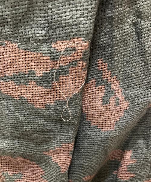 旧ソビエト軍（キュウソビエト軍）旧ソビエト軍 (キュウソビエト軍) ヴィンテージスナイパーカモメッシュパンツ グリーン サイズ:記載なしの古着・服飾アイテム