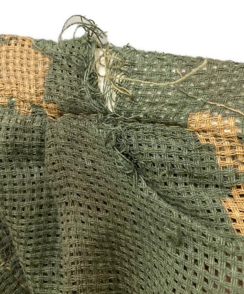 旧ソビエト軍（キュウソビエト軍）旧ソビエト軍 (キュウソビエト軍) ヴィンテージスナイパーカモメッシュパンツ グリーン サイズ:記載なしの古着・服飾アイテム