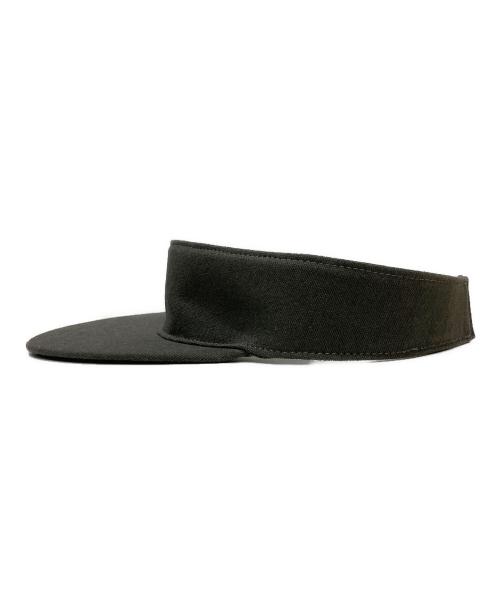 YOHJI YAMAMOTO（ヨウジヤマモト）YOHJI YAMAMOTO (ヨウジヤマモト) サンバイザー グレーの古着・服飾アイテム