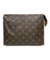 LOUIS VUITTON (ルイ ヴィトン) セカンドバッグ ブラウン：18000円
