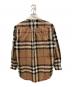 BURBERRY LONDON (バーバリーロンドン) メガチェックシャツ ベージュ サイズ:34：20000円