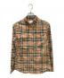 BURBERRY LONDON（バーバリーロンドン）の古着「ノバチェックシャツ」｜ベージュ