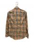BURBERRY LONDON (バーバリーロンドン) ノバチェックシャツ ベージュ サイズ:40：20000円