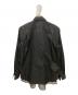 COMME des GARCONS HOMME PLUS (コムデギャルソンオムプリュス) チュールドッキングデザインシャツ ブラック サイズ:S：25000円