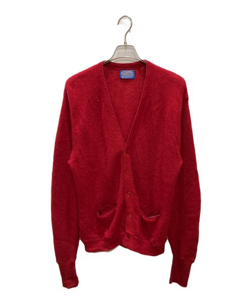 PENDLETON（ペンドルトン）PENDLETON (ペンドルトン) ヴィンテージウールカーディガン レッド サイズ:Lの古着・服飾アイテム