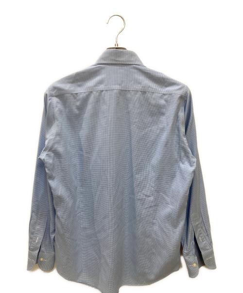 MACKINTOSH PHILOSOPHY（マッキントッシュ フィロソフィー）MACKINTOSH PHILOSOPHY (マッキントッシュ フィロソフィー) トロッターシャツ ブルー サイズ:38の古着・服飾アイテム