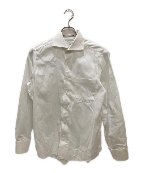 MACKINTOSH PHILOSOPHY（マッキントッシュ フィロソフィー）MACKINTOSH PHILOSOPHY (マッキントッシュ フィロソフィー) トロッターシャツ ホワイト サイズ:38の古着・服飾アイテム