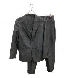 MACKINTOSH LONDON（マッキントッシュ ロンドン）の古着「ストライプセットアップスーツ」｜グレー