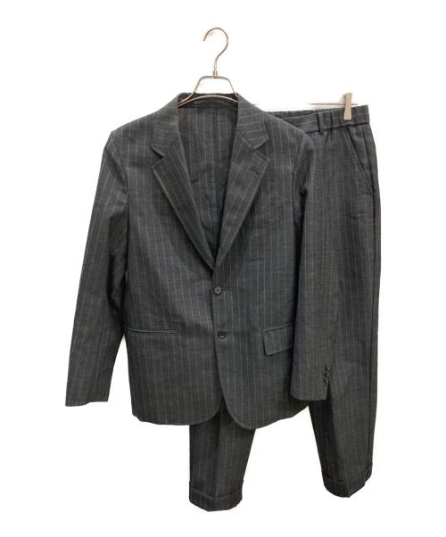 MACKINTOSH LONDON（マッキントッシュ ロンドン）MACKINTOSH LONDON (マッキントッシュ ロンドン) ストライプセットアップスーツ グレー サイズ:38の古着・服飾アイテム