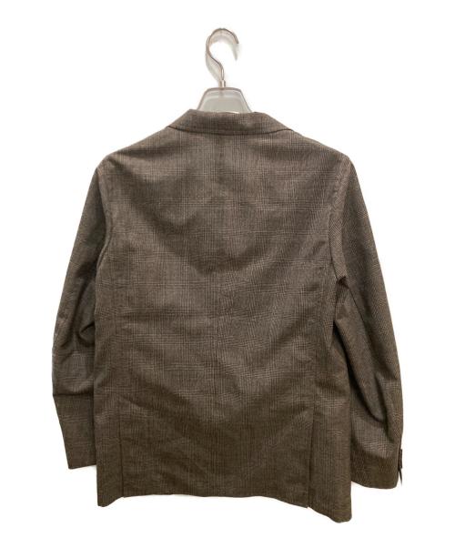 MACKINTOSH LONDON（マッキントッシュ ロンドン）MACKINTOSH LONDON (マッキントッシュ ロンドン) チェックセットアップスーツ ブラウン サイズ:38の古着・服飾アイテム