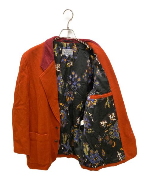 KENZO（ケンゾー）KENZO (ケンゾー) 古着裏地総柄ウールジャケット オレンジ サイズ:Freeの古着・服飾アイテム