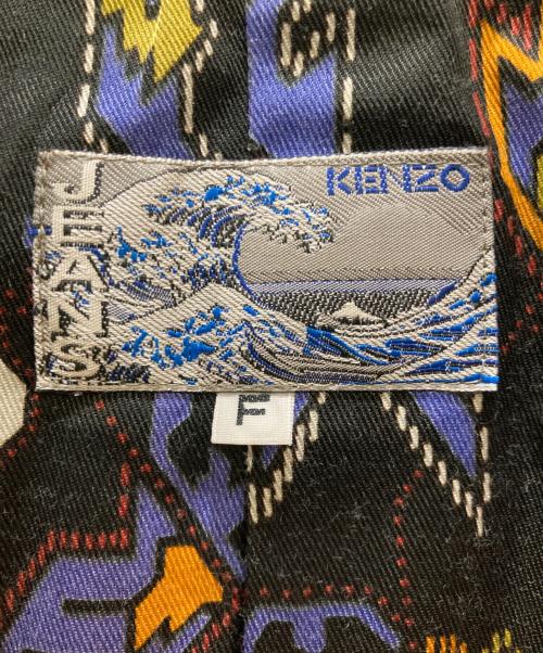 KENZO（ケンゾー）KENZO (ケンゾー) 古着裏地総柄ウールジャケット オレンジ サイズ:Freeの古着・服飾アイテム
