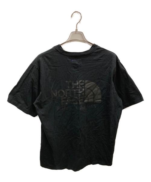 THE NORTHFACE PURPLELABEL（ザ・ノースフェイス パープルレーベル）THE NORTHFACE PURPLELABEL (ザ・ノースフェイス パープルレーベル) 7oz Field Logo Tee ブラック サイズ:Lの古着・服飾アイテム