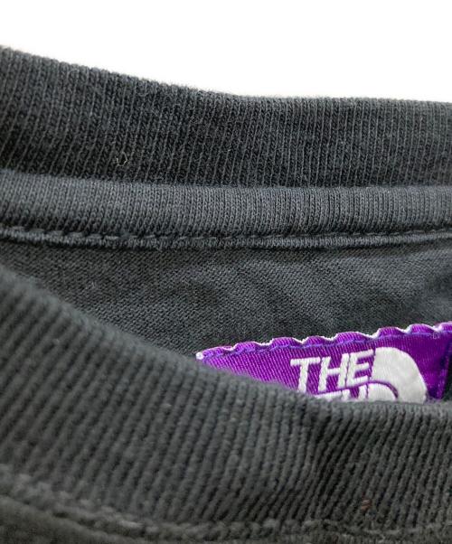 THE NORTHFACE PURPLELABEL（ザ・ノースフェイス パープルレーベル）THE NORTHFACE PURPLELABEL (ザ・ノースフェイス パープルレーベル) 7oz Field Logo Tee ブラック サイズ:Lの古着・服飾アイテム