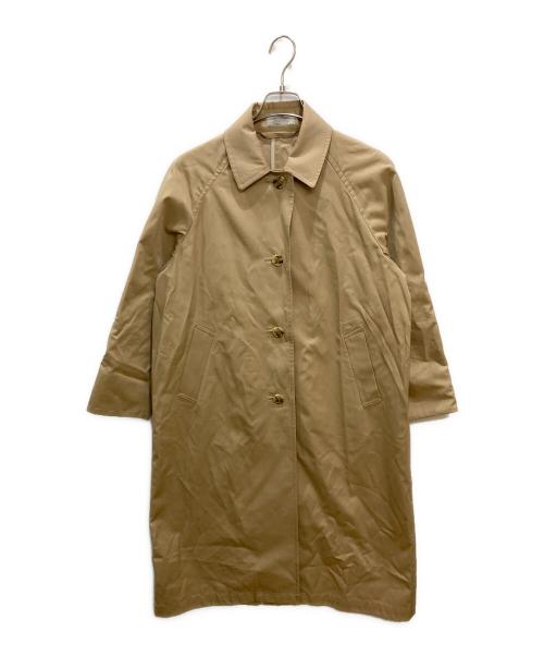 JOURNAL STANDARD relume（ジャーナルスタンダード レリューム）JOURNAL STANDARD relume (ジャーナルスタンダード レリューム) スーピマコットンステンカラーコート ベージュ サイズ:38の古着・服飾アイテム
